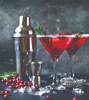 Cranberry Festive Zinger Cocktail